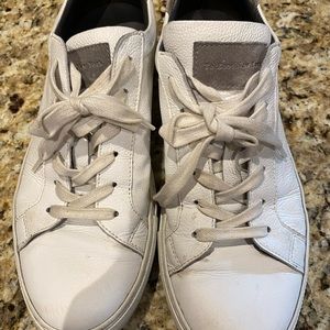To Boot New York White Knox Leather Sneakers